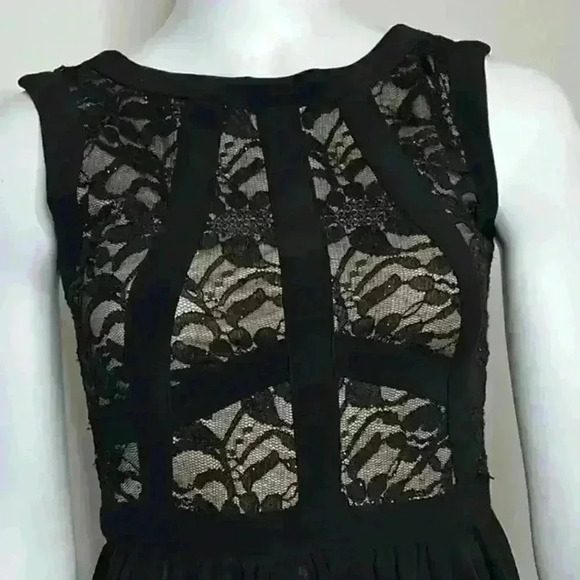 Morgan & Co. Black Jr. Cocktail Dress Size 5/6 Jr. - Picture 9 of 13